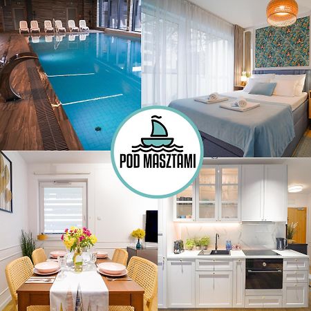 Lulu Apartments - Pod Masztami - Apartament Dwupokojowy - Basen Silownia Parking Kołobrzeg Exteriör bild