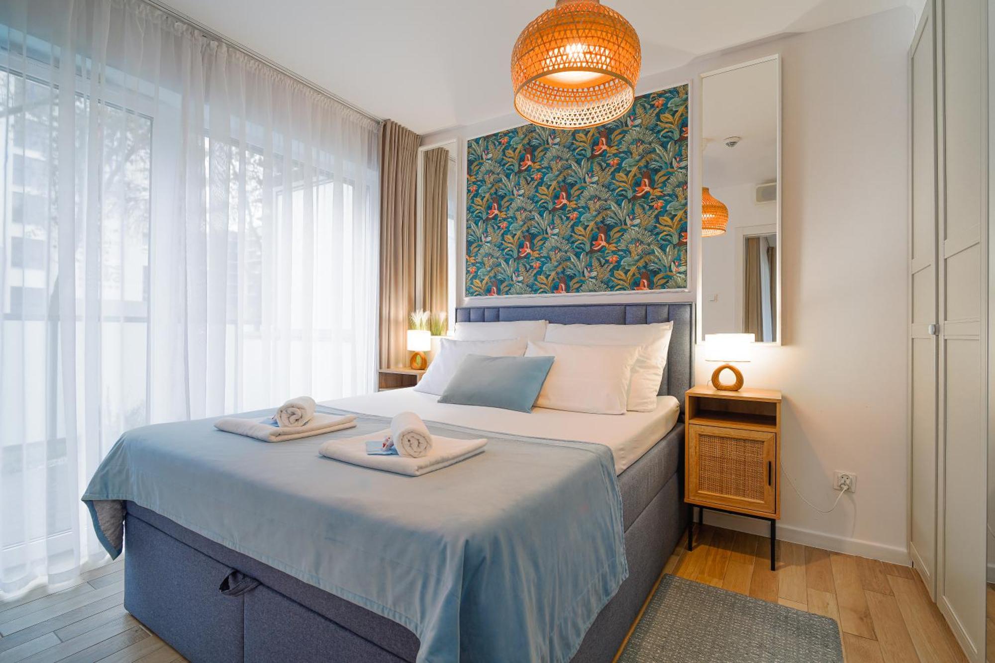 Lulu Apartments - Pod Masztami - Apartament Dwupokojowy - Basen Silownia Parking Kołobrzeg Exteriör bild