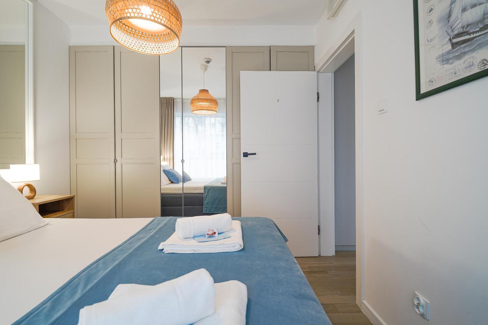Lulu Apartments - Pod Masztami - Apartament Dwupokojowy - Basen Silownia Parking Kołobrzeg Exteriör bild